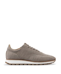 Mason knit heren sneakers beige