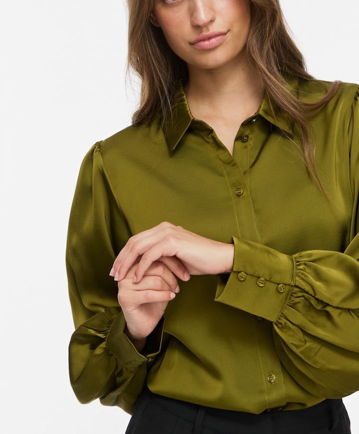 Dames blouse groen