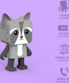 Dancing Racoon - bluetooth speaker