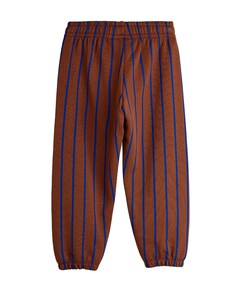 Vertical stripe broek bruin
