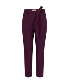 Zarja waffle broek paars