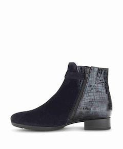 dames enkellaarzen blauw