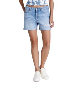 boyfriend shorts dames korte broek blauw