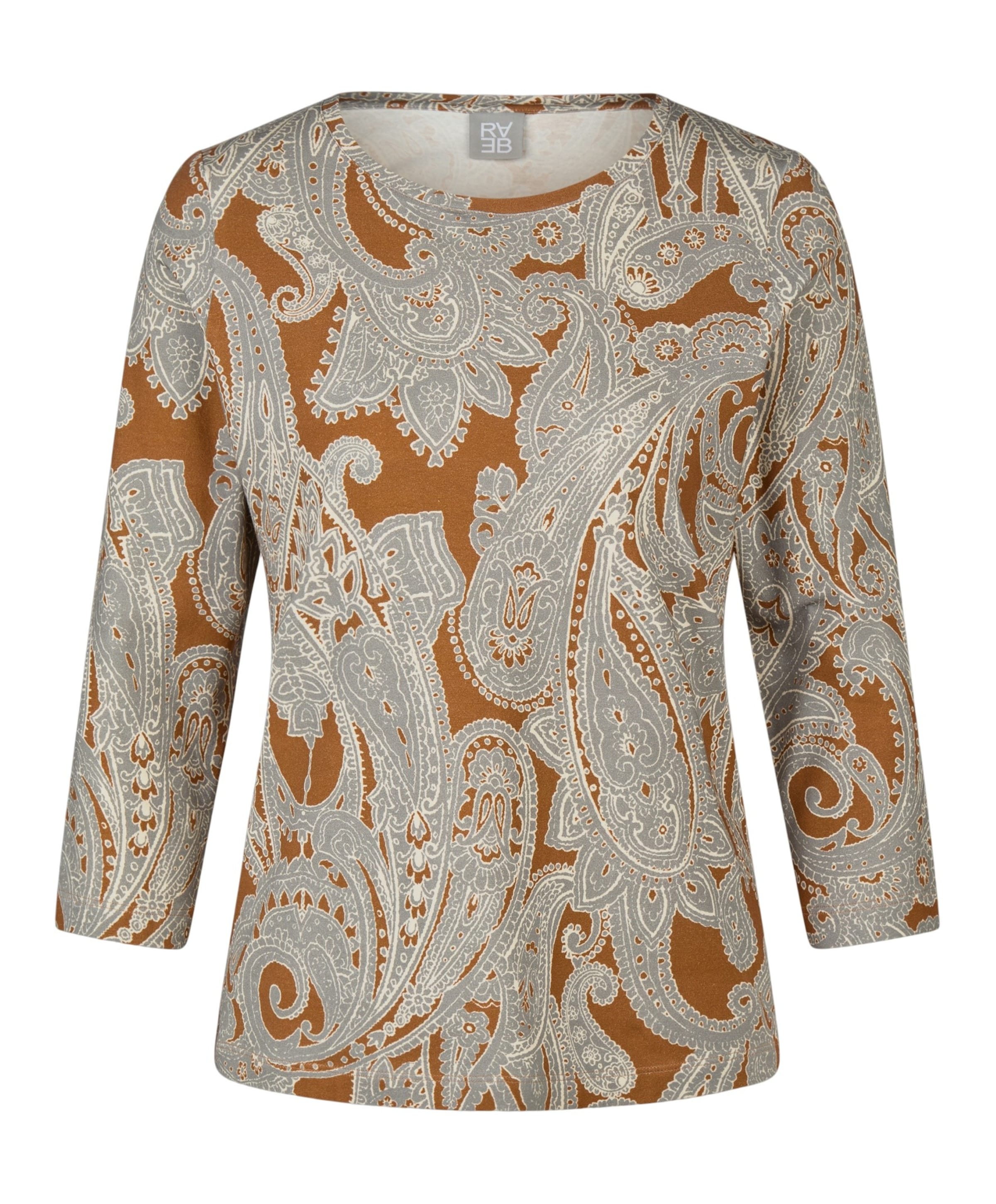 Dames longsleeve bruin