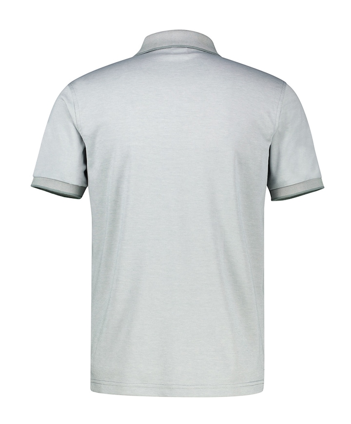 Heren polo grijs