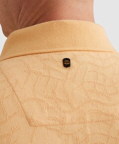 Heren polo oranje