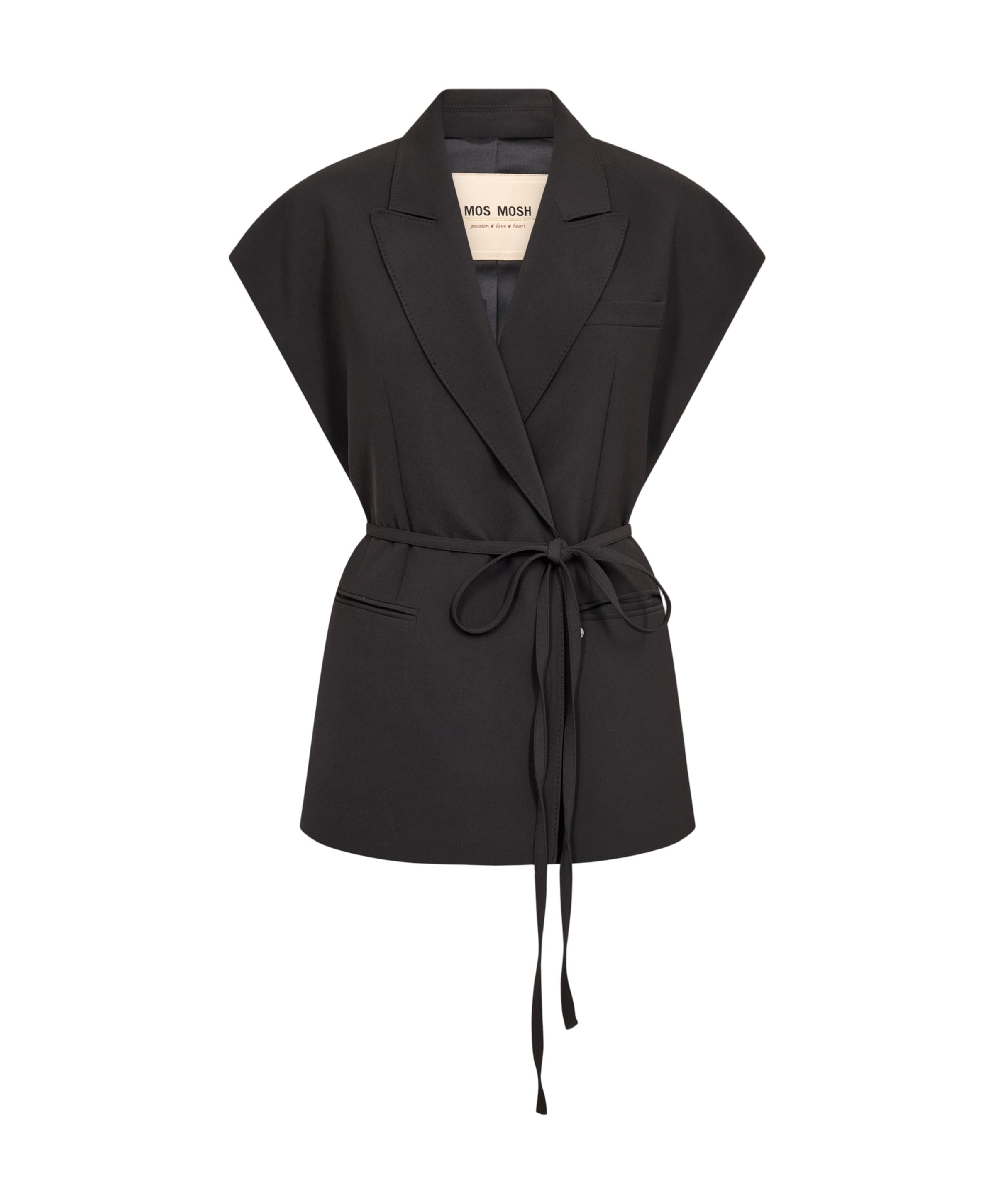 Dames gilet zwart