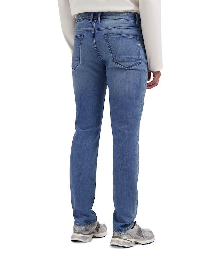 The Ryan Slim Fit Jeans heren jeans blauw