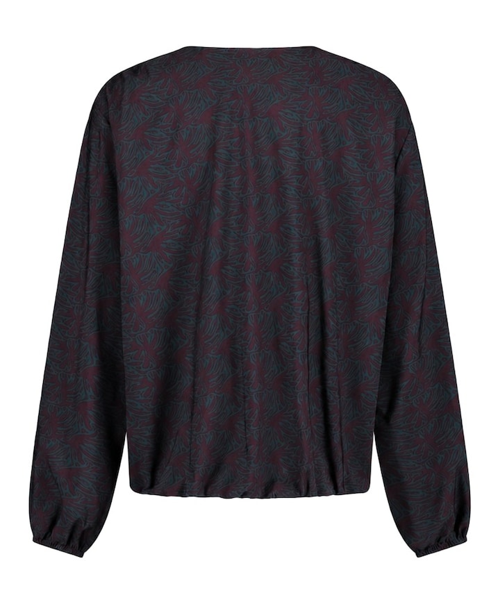 Dames blouse bordeaux