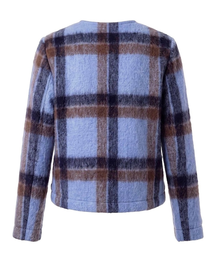 Dames jas blauw