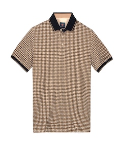 Heren polo beige