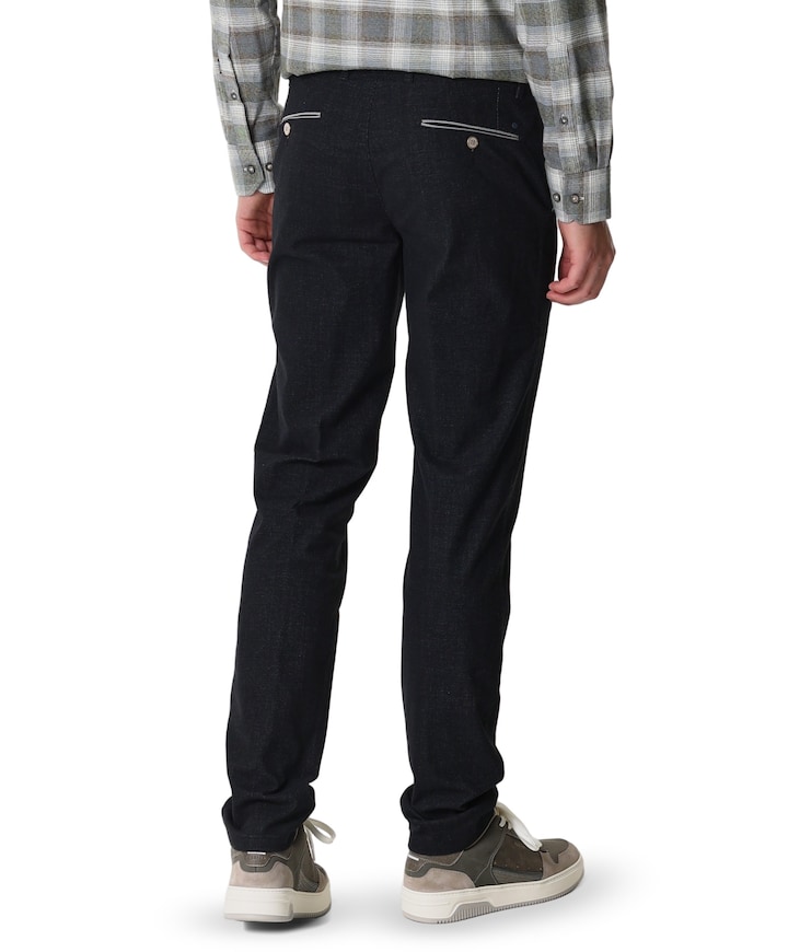 Luxury Comfort Chino heren pantalon blauw