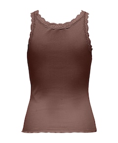 Dames top bruin