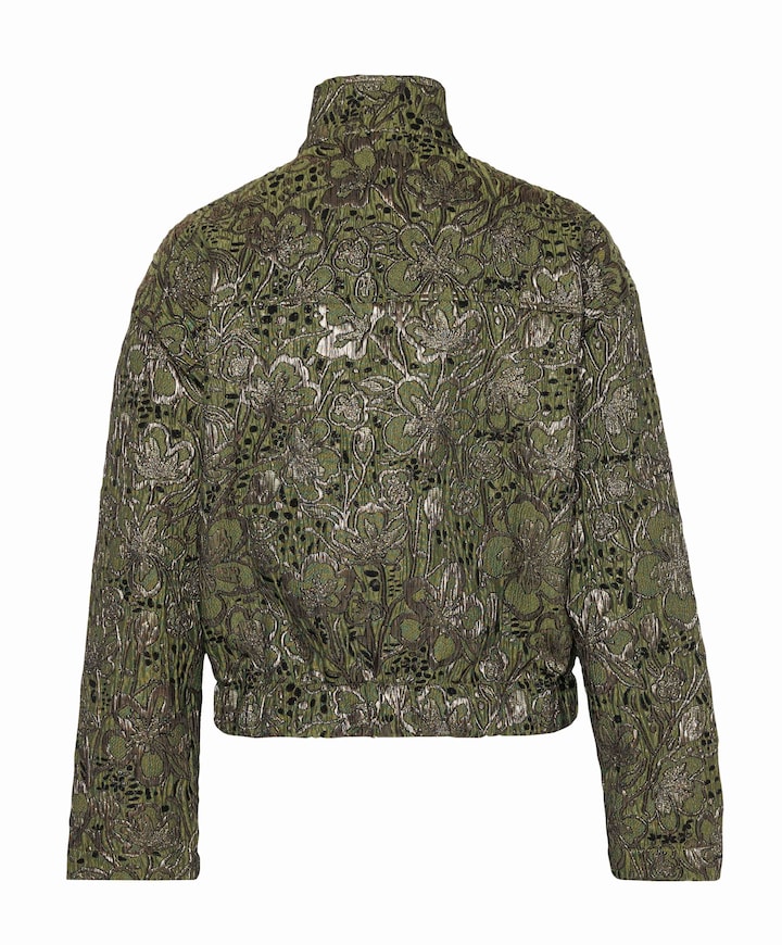 Dames jas groen
