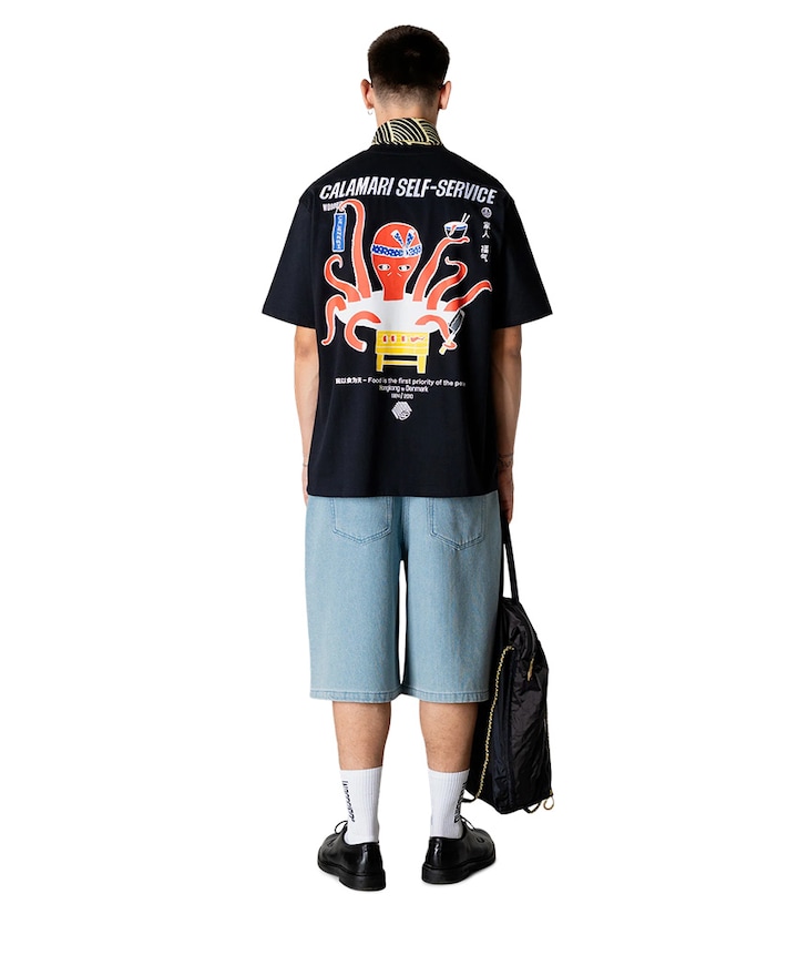 Heren T-shirt zwart