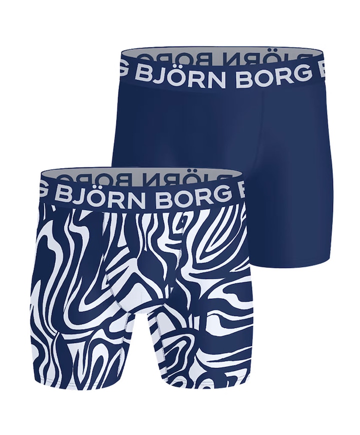 Heren boxershort blauw