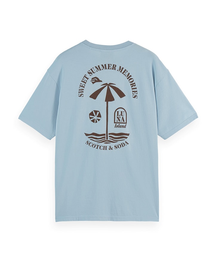 T-shirt blauw
