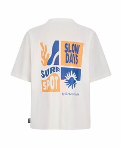 Jongens T-shirt ecru