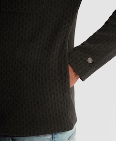 Heren vest grijs