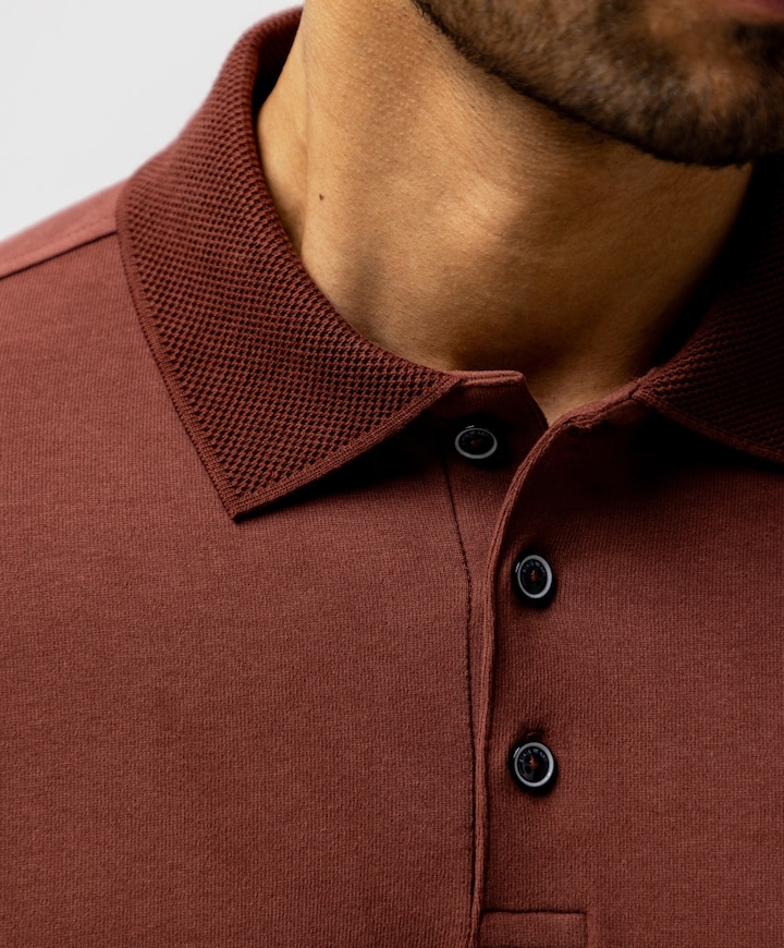 Heren polo roze
