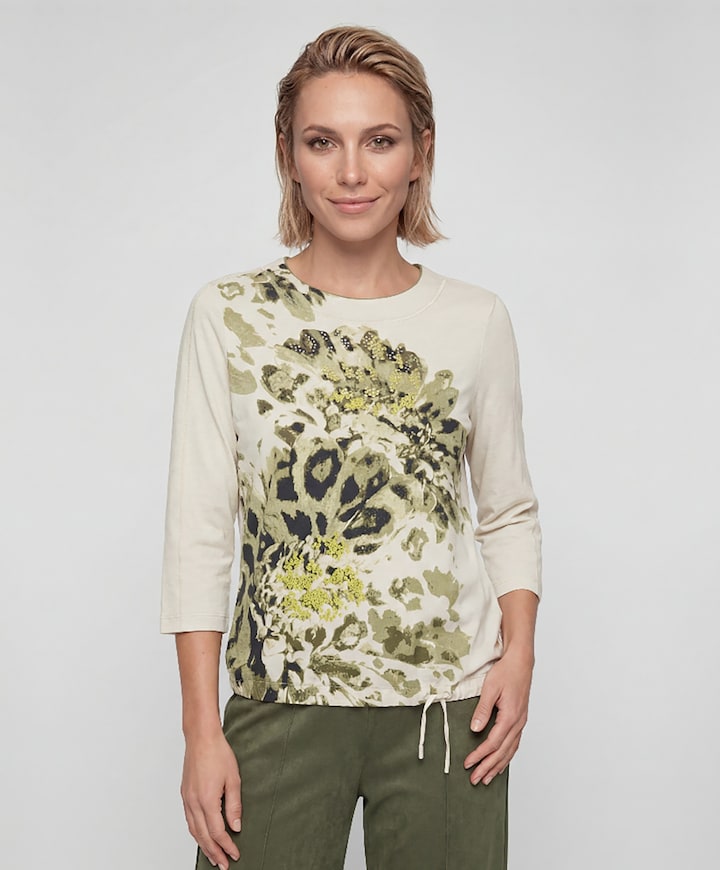 Dames longsleeve groen