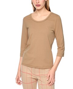 Dames longsleeve beige