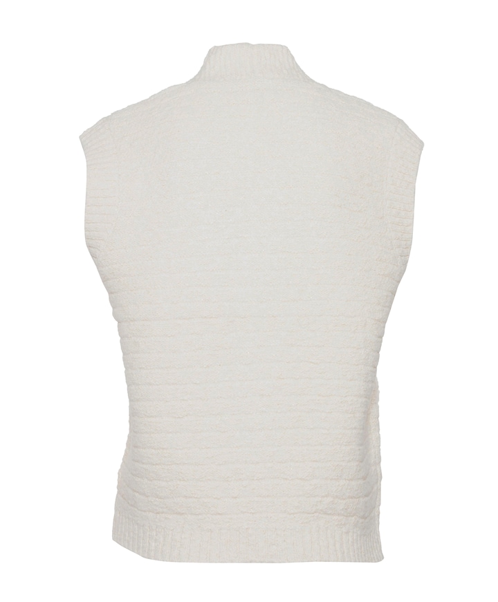 Gilet ecru