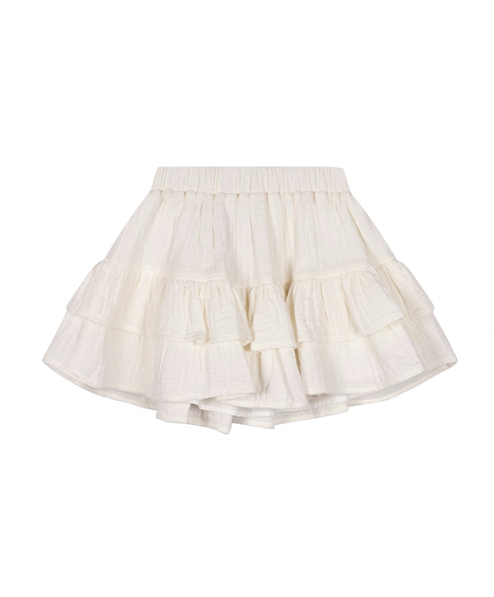 Meisjes rok ecru