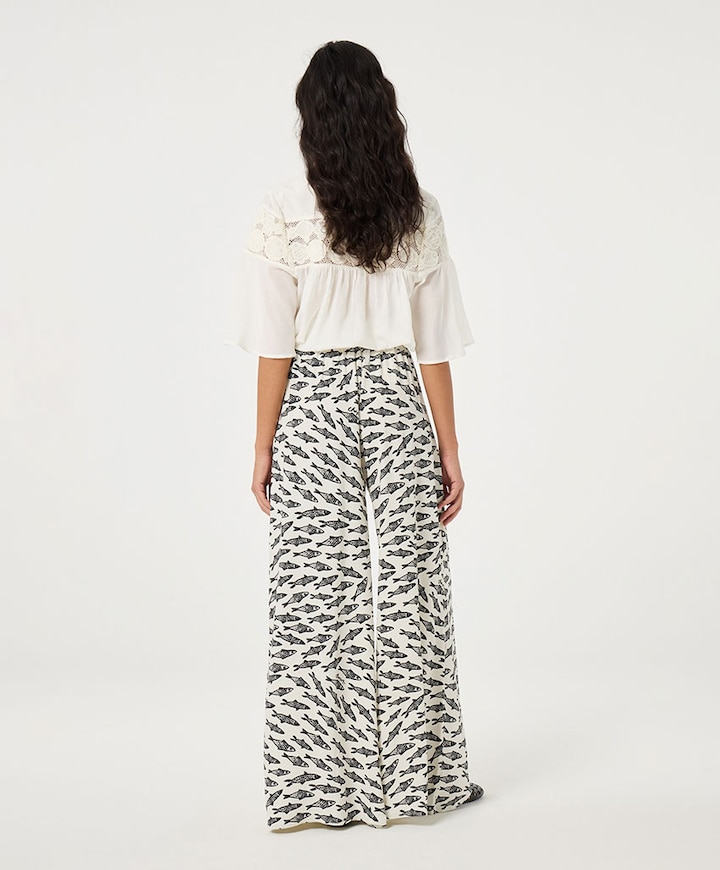 Dames blouse ecru