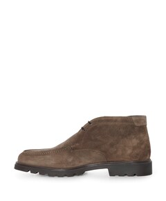 heren veterboots beige