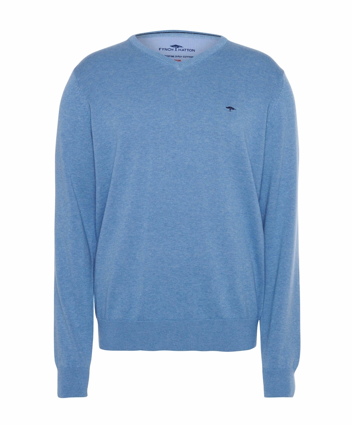 Heren trui blauw