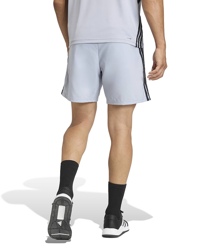 WE BAS 3SWV SH heren shorts zilver