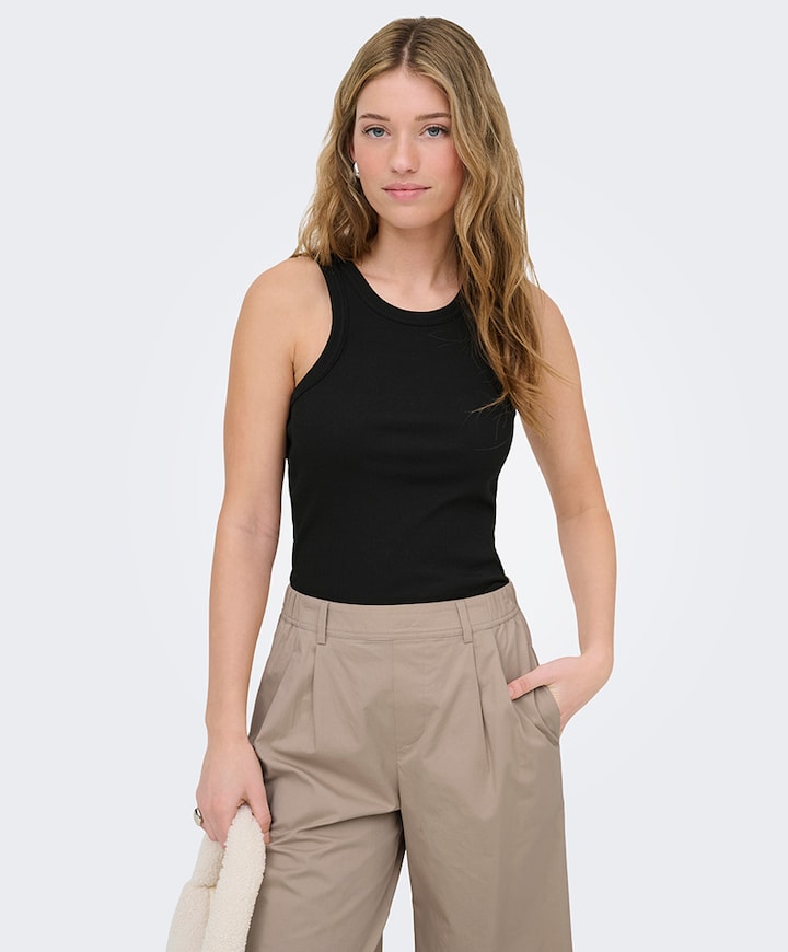 Dames top zwart