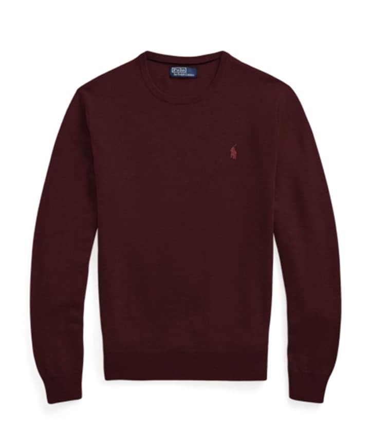 Heren trui bordeaux