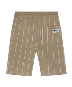 Jog Short Stripe jongens korte broek beige