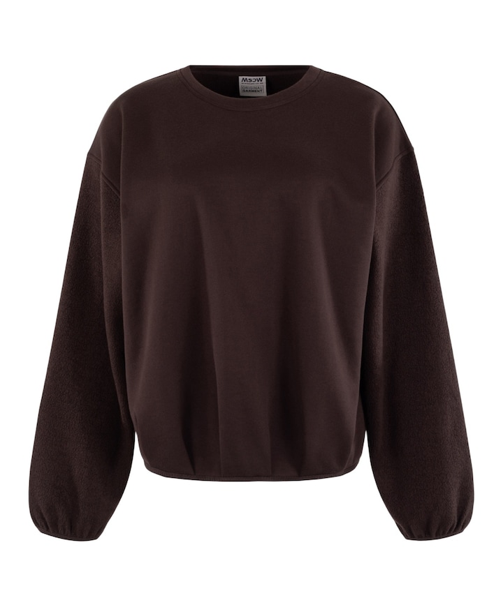 Dames sweater bruin
