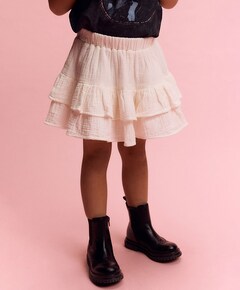 Meisjes rok ecru