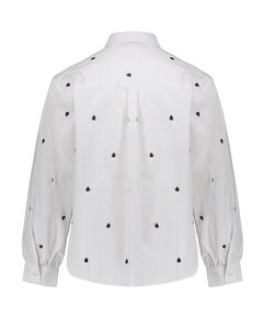 Blouse lange mouw wit