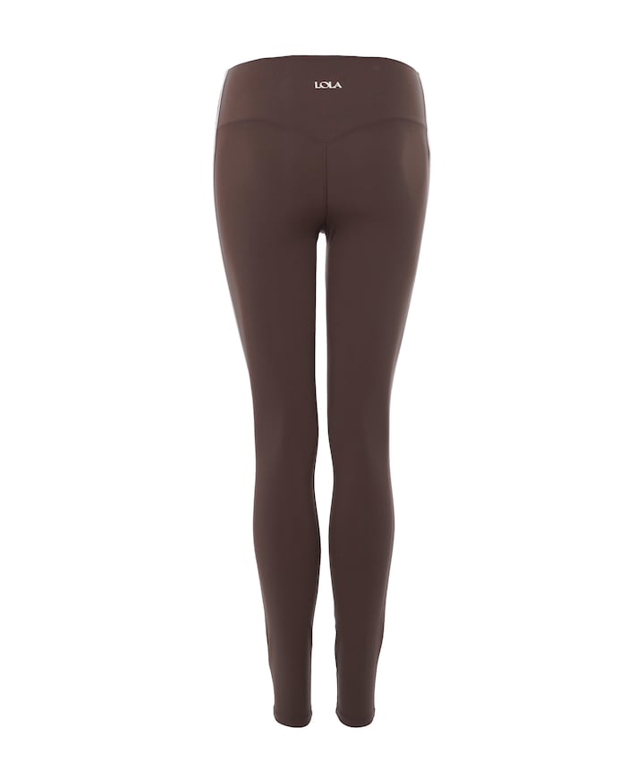 Demi dames tight bruin