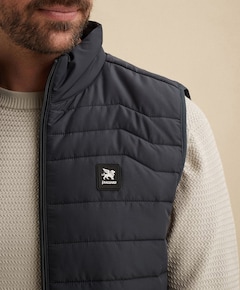 Heren bodywarmer blauw