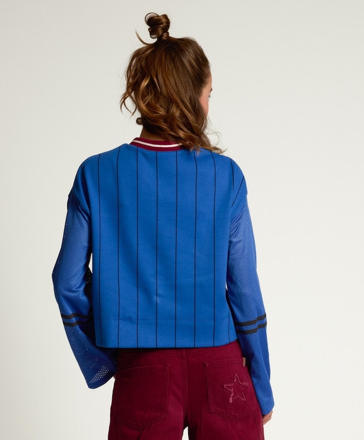 Meisjes trui blauw