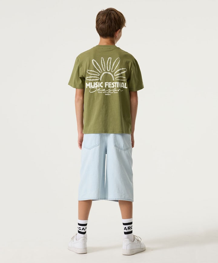 Meisjes T-shirt groen