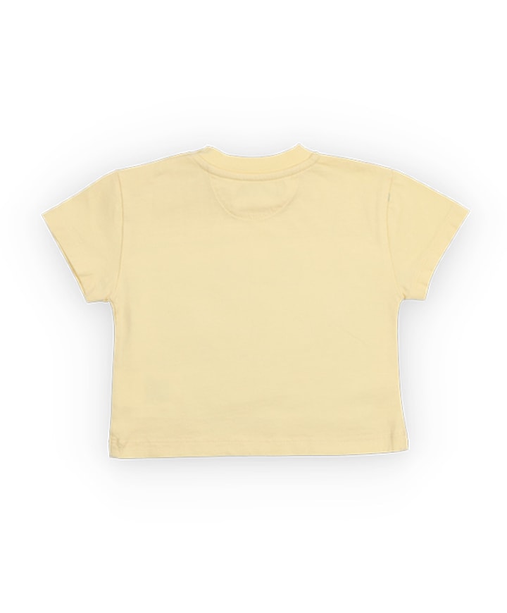 Meisjes t-shirt geel