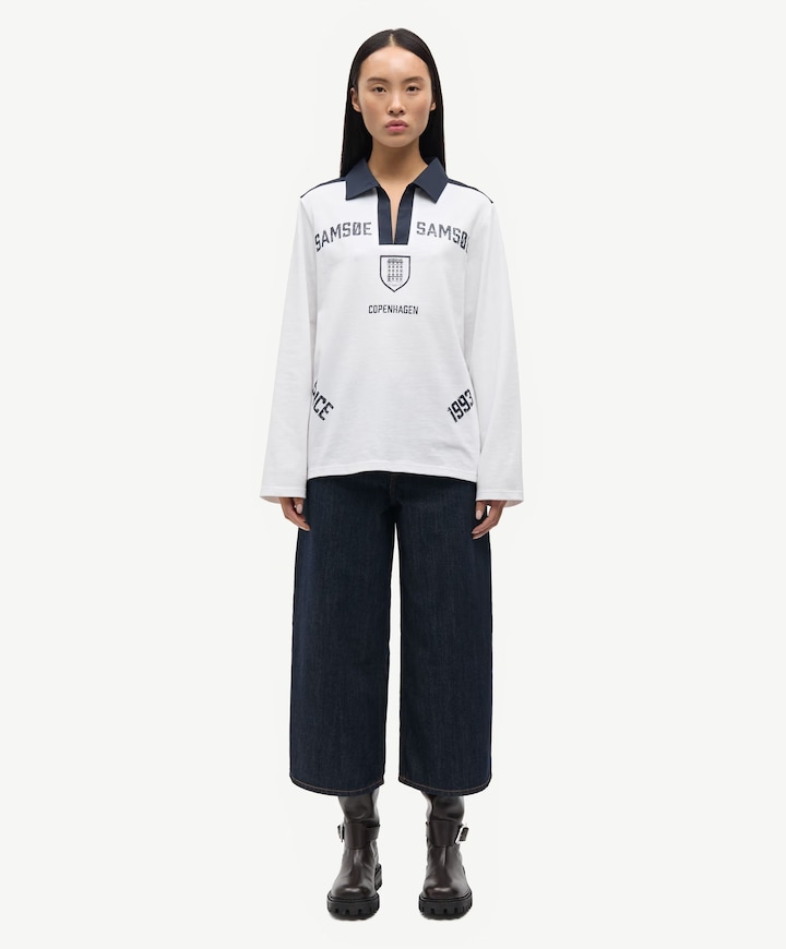Dames polo wit