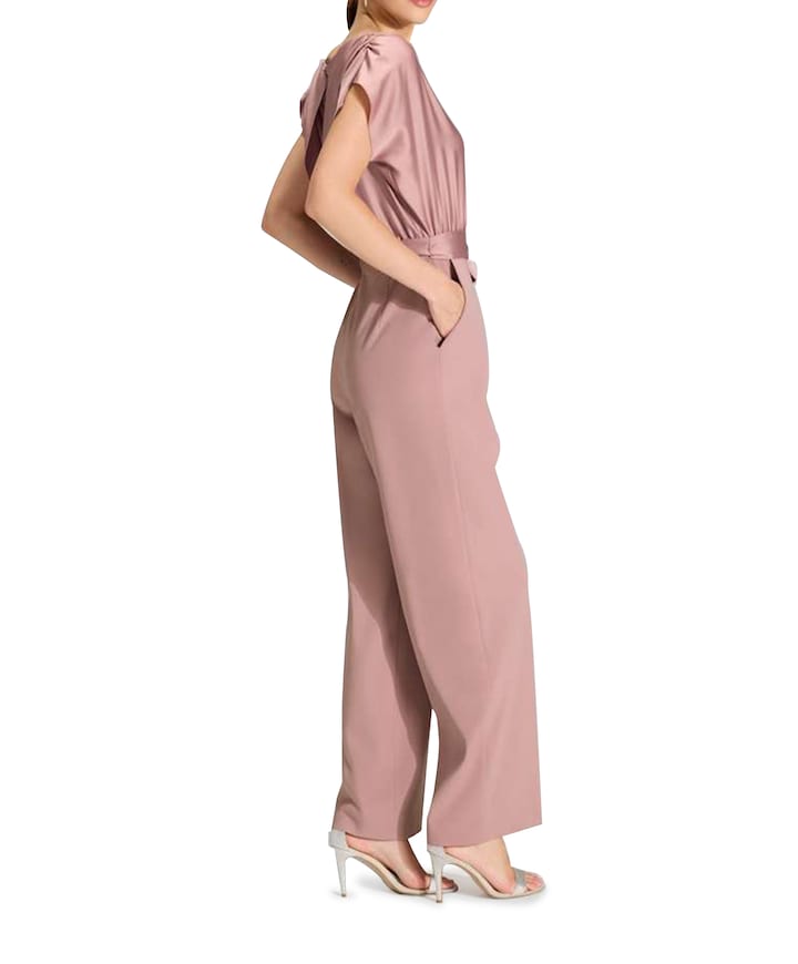 dames jumpsuit roze