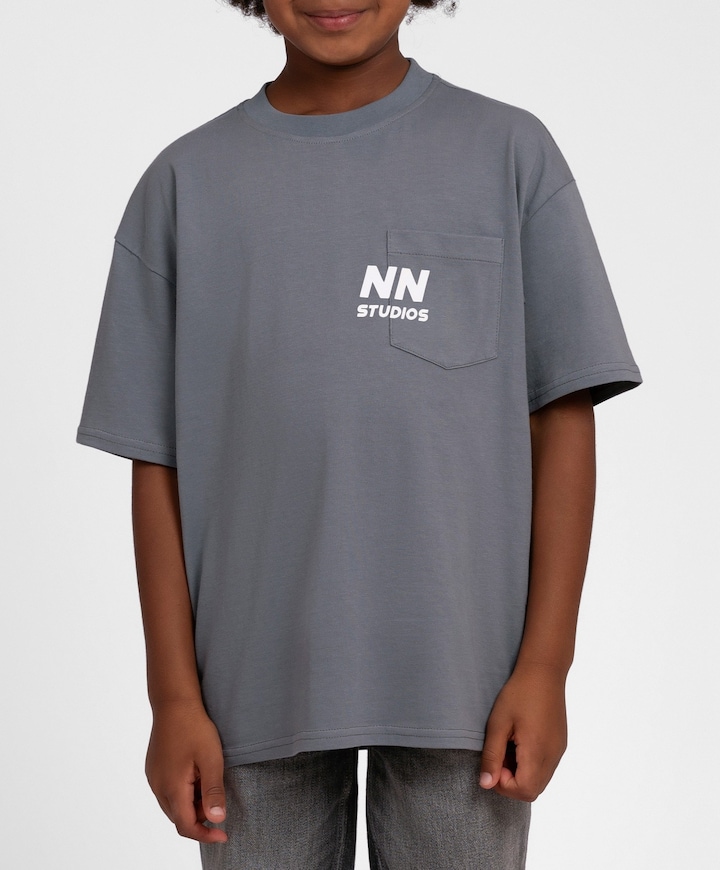 Jongens T-shirt grijs