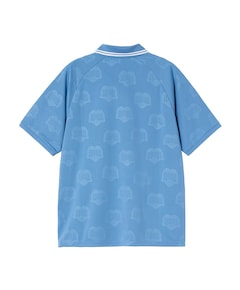Heren polo blauw