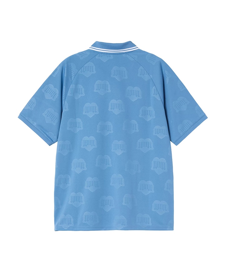 Heren polo blauw