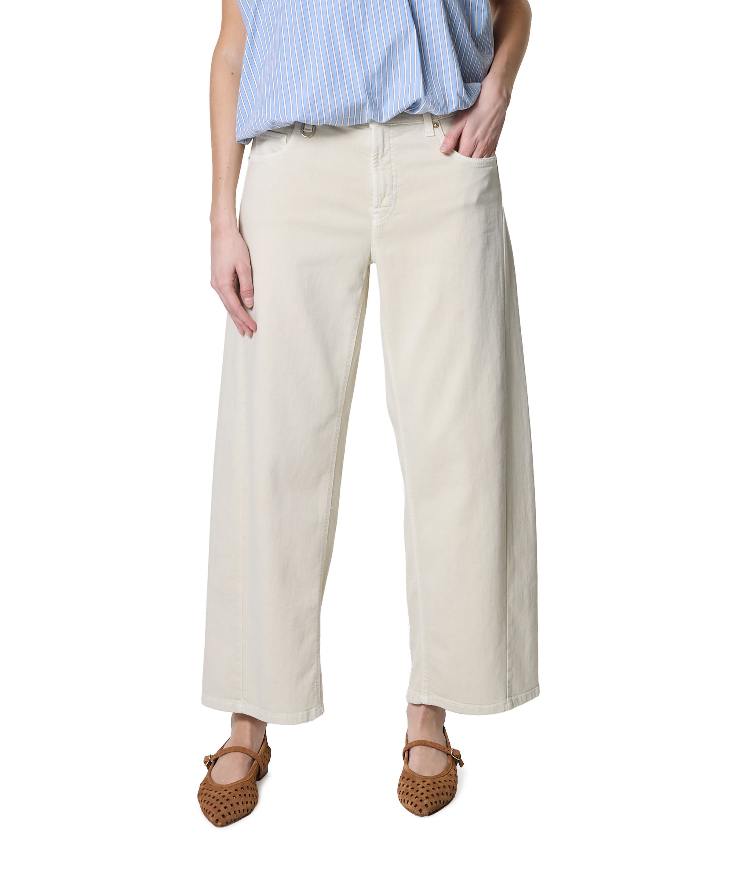 Oria dames jeans beige