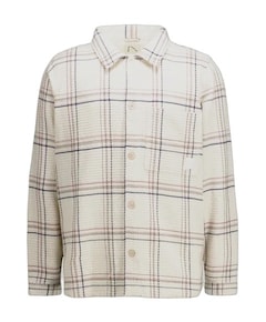 Heren overshirt ecru